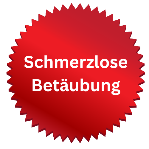Schmerzlose Betäubung