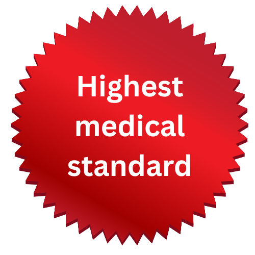 Highest medical standard